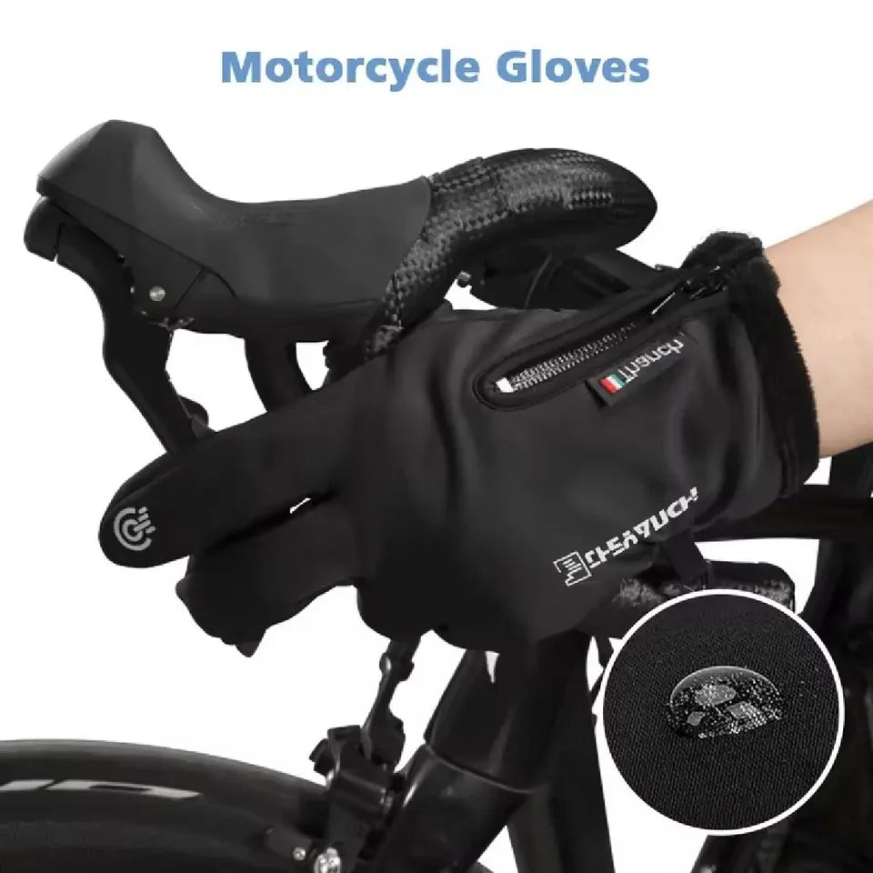 Winter Gloves Waterproof Thermal Touch Screen Thermal Windproof Warm Gloves Cold Weather Running Riding Sports Hiking Ski Gloves